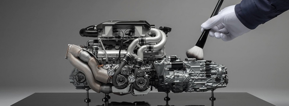 Копию двигателя Bugati Chiron продают за 10 000 долларов