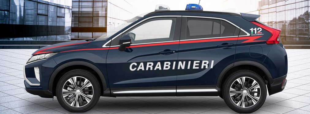 Итальянскую полицию пересадили на Mitsubishi
