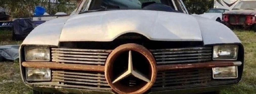 Обнаружен самый жуткий Mercedes в Украине