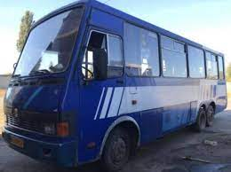 Уникальный украинский трехосный автобус «Эталон Сити» нашли в поле