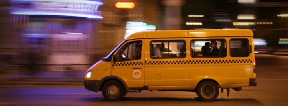 По Николаеву курсирует маршрутное такси с картонной дверью