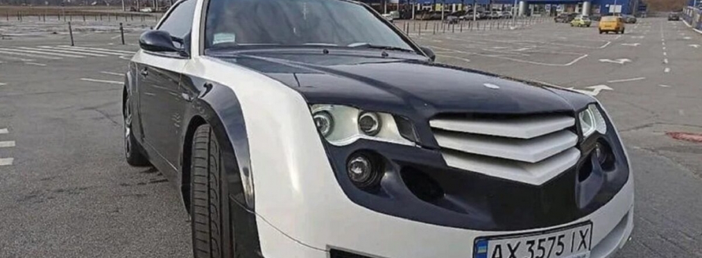 Украинец превратил свой Mercedes в необычную машину