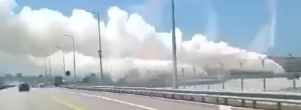Дымовая завеса: на Крымском мосту произошло массовое ДТП