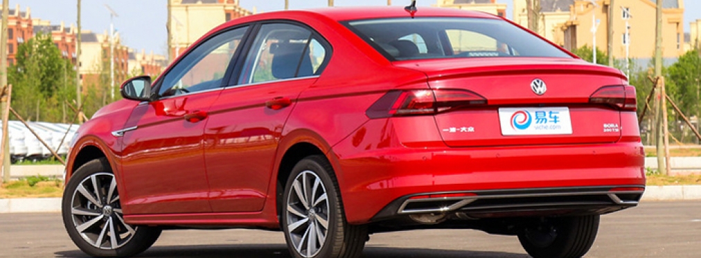 Обновленный Volkswagen Bora добрался до дилеров в КНР