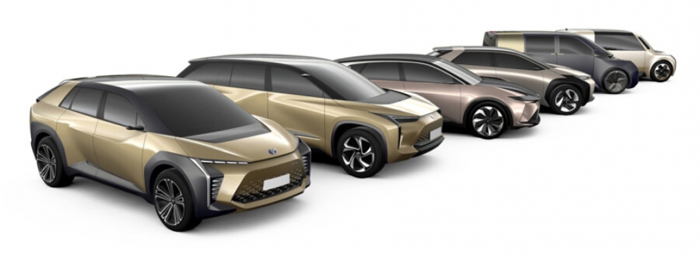 Электрокары  Toyota будут выходить под новым брендом