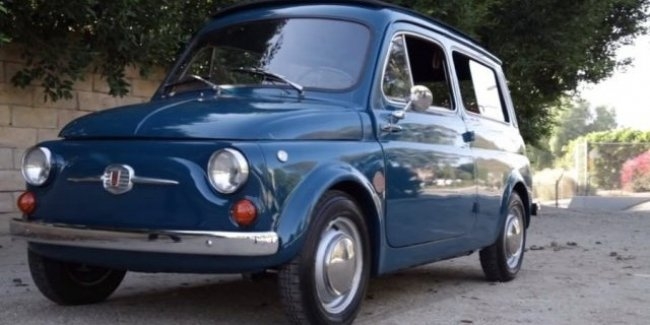 Американцы прокачали старенький Fiat 500 и превратили его в электромобиль