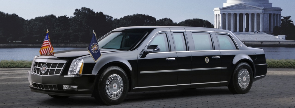 Компания GMC тестирует лимузин для будущего президента США