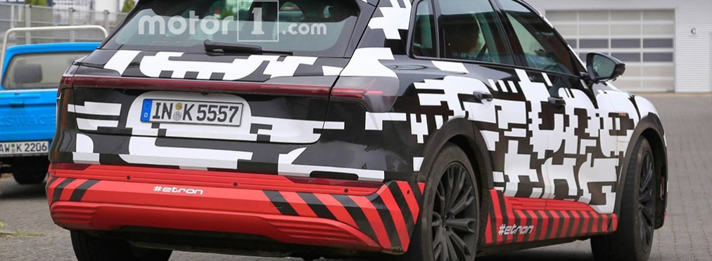 Audi тестирует свой первый электрический кроссовер