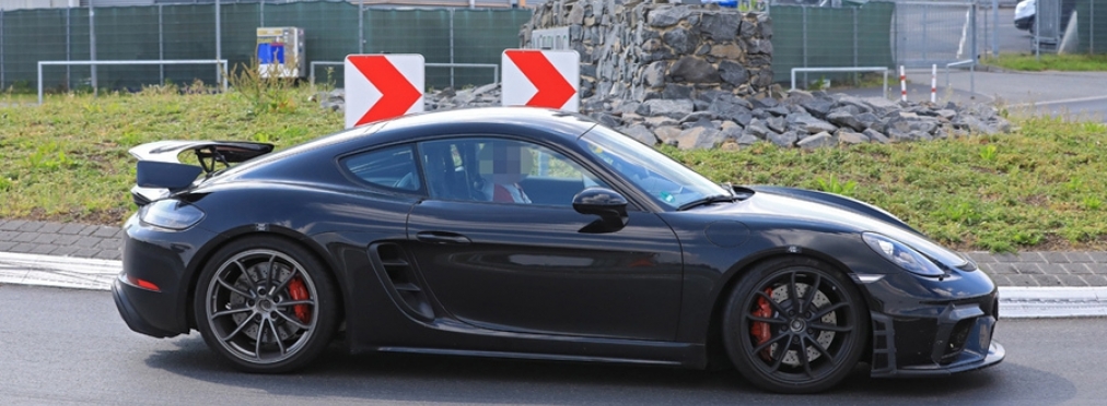 Прототип Porsche 718 Cayman GT4 заметили во время тестов