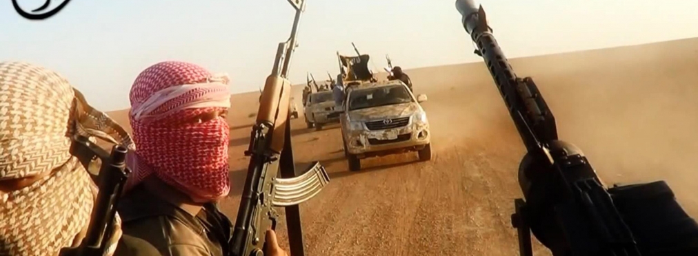 Украинские БТРы сражаются с ИГИЛ в Ираке
