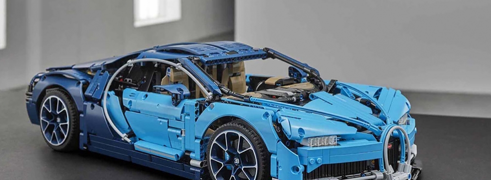 Lego презентовала копию Bugatti Chiron
