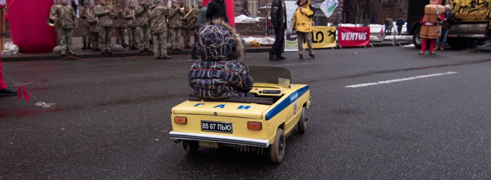 В Украине создан самый маленький бензиновый автомобиль