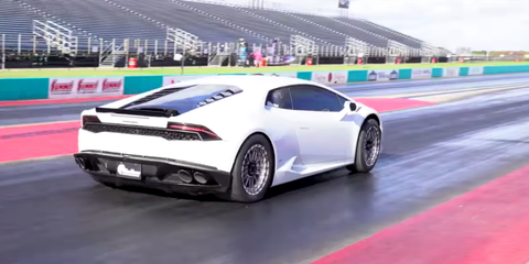 Lamborghini Huracan «сделал» 400 метров за 7 секунд