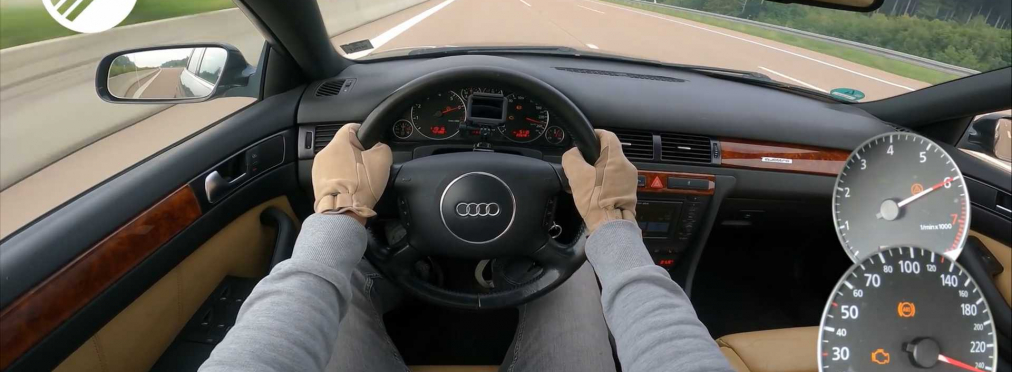 20-летняя Audi  оставляет далеко позади Porsche 911 GT3 (видео)