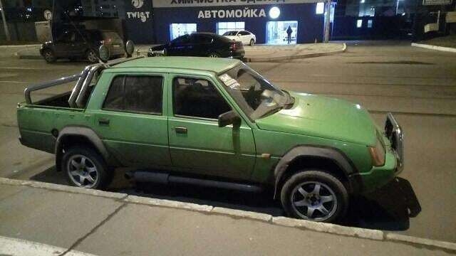 В Украине обнаружилась уникальная «Славута» в кузове пикап