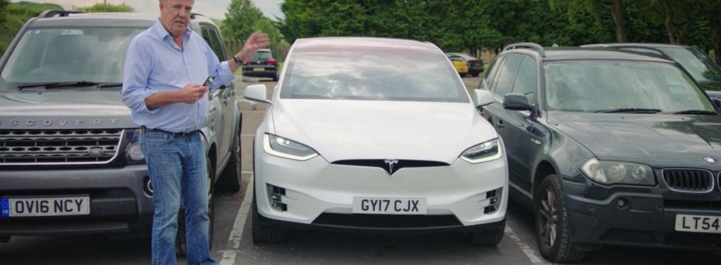 Джереми Кларксон протестировал Tesla Model X