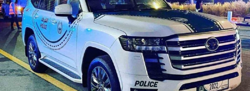 Новейший Toyota Land Cruiser 300 поступил на службу в полицию