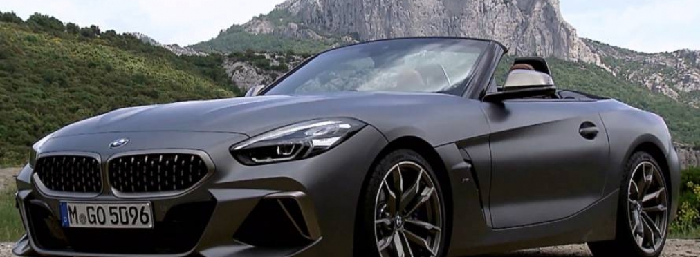 Новый BMW Z4 показался на видео