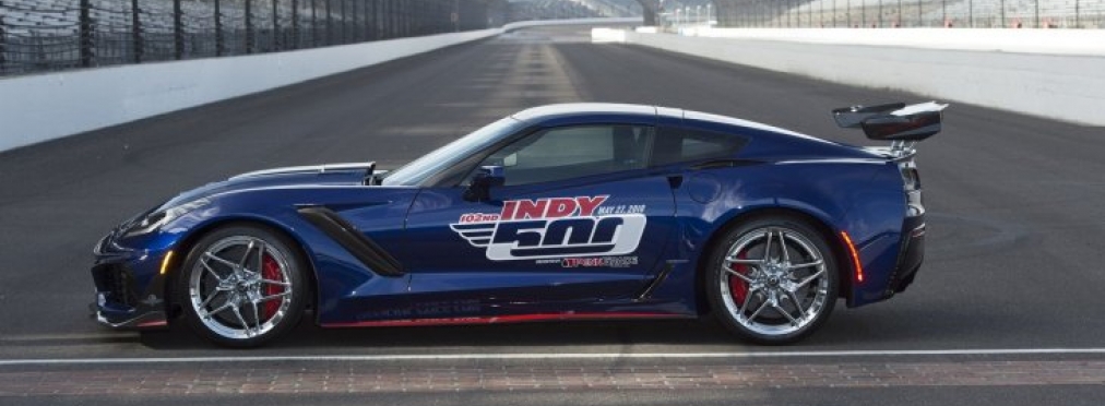 Chevrolet Corvette ZR1 стал автомобилем безопасности гонки Indy 500