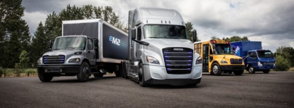 Все грузовики и автобусы компании Daimler получат электромоторы