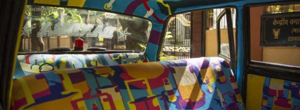 В Индии появились такси с дизайнерским интерьером