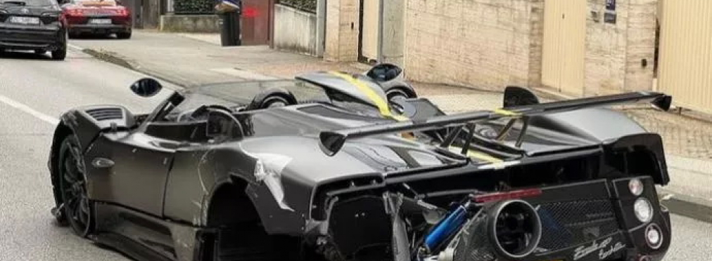 17 миллионов в дребезги – водитель разбил самый дорогой в мире автомобиль Pagani Zonda HP Barchetta