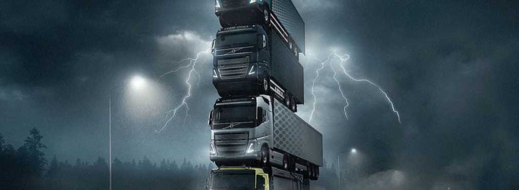 Эпическая реклама Volvo: башня из 4 грузовиков и президент