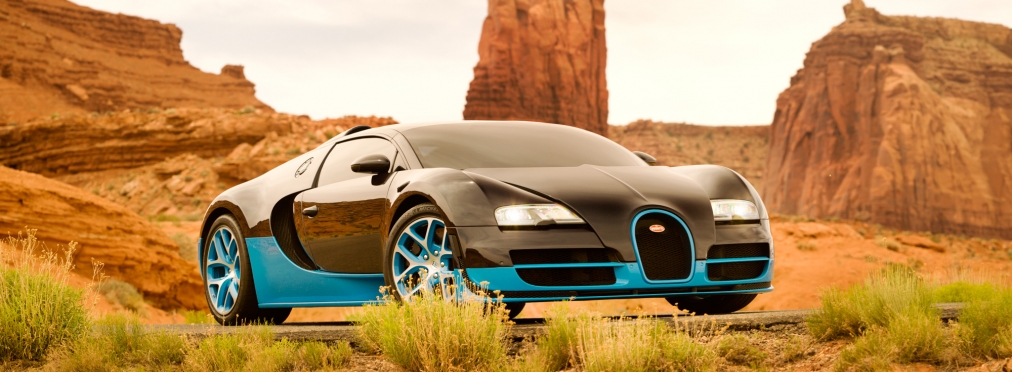 «Крышесносный» дрифт на Bugatti Veyron показали в Сети