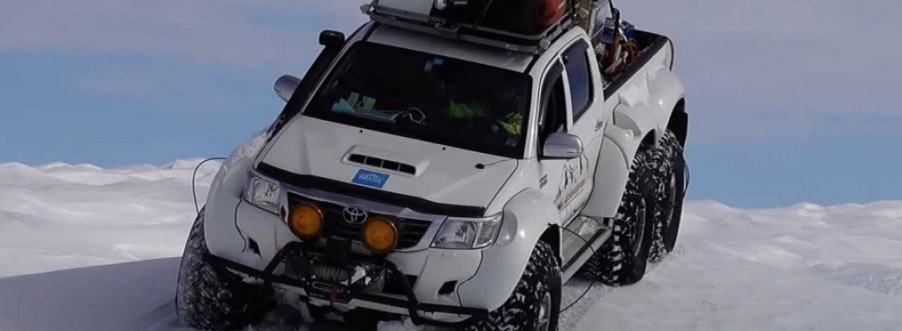 Toyota разработала уникальный пикап для исследования Антарктиды