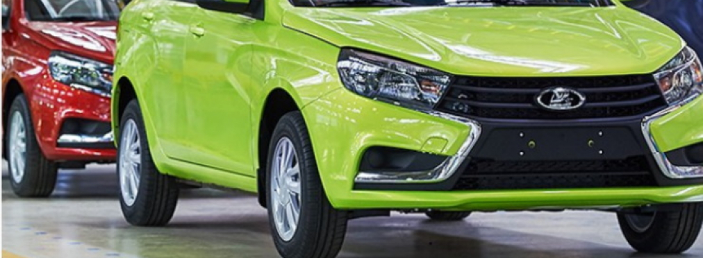 Продажи Lada в Украине выросли почти в 6 раз