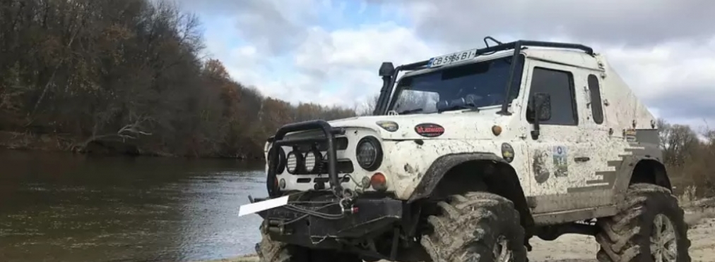 Украинец скрестил старый УАЗ и Land Rover