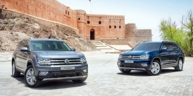 Volkswagen Teramont выходит на рынок Среднего Востока