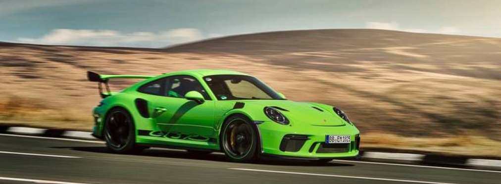 Porsche сохранит атмосферный двигатель на новом 911 GT3 RS