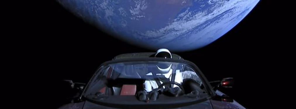 Курс на Марс: электрокар Tesla Roadster преодолел 3 миллиарда километров в космосе