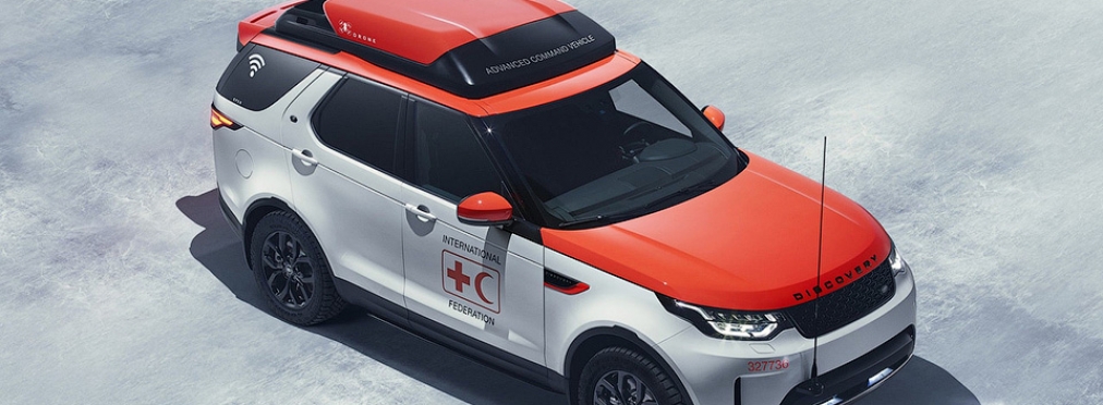 Новый Land Rover «можно приобрести только с дроном на крыше»