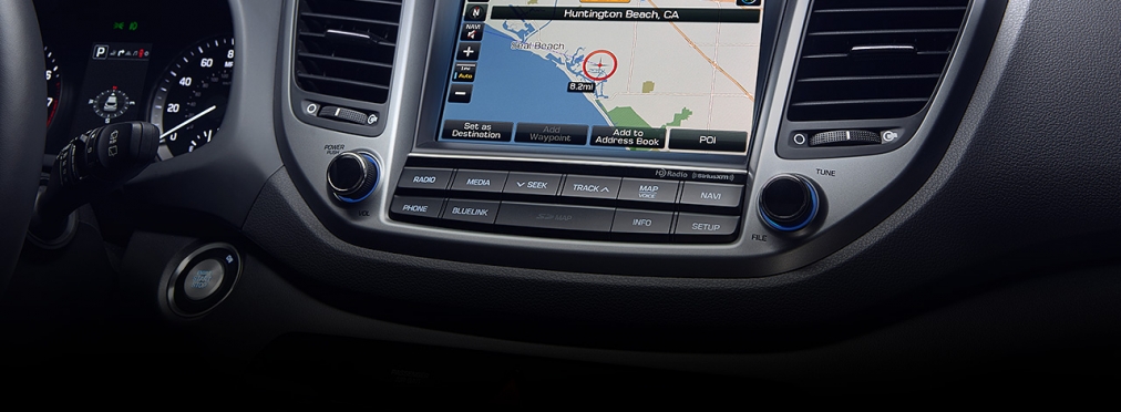 На автомобили Hyundai установят новую навигацию