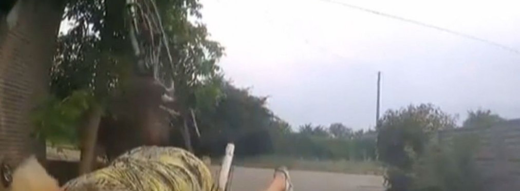 Появилось видео как бабушка на велосипеде протаранила автомобиль