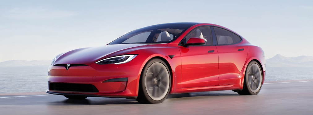 Как звучит электрокар Tesla с «мотором» Dodge Hellcat