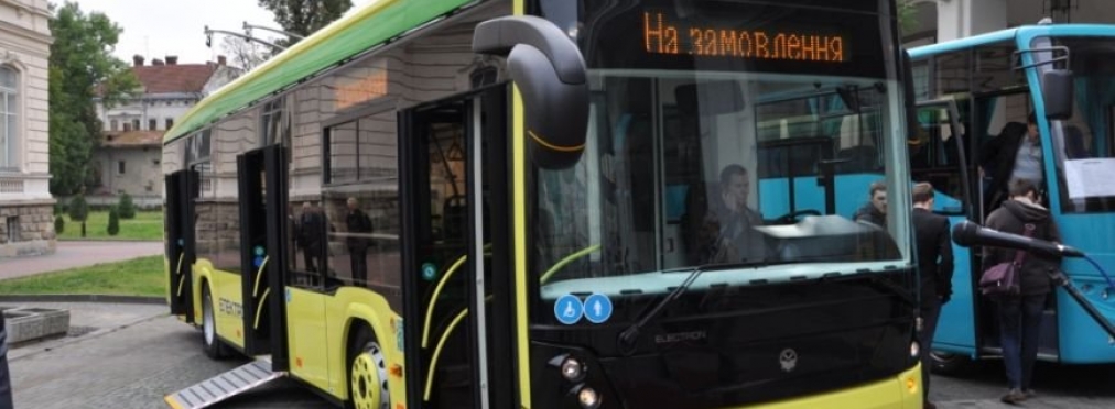 Первый электробус сошел с конвейера во Львове