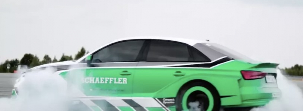Audi RS3 устроил умопомрачительный дрифт