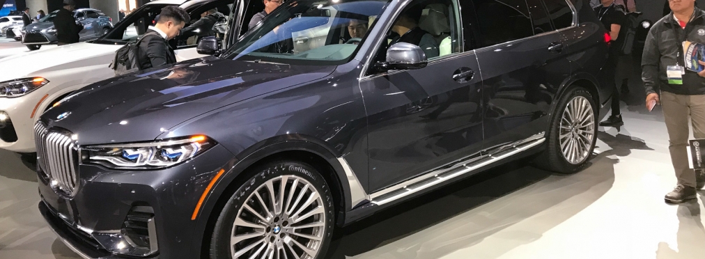 Опубликованы первые изображения нового BMW X7
