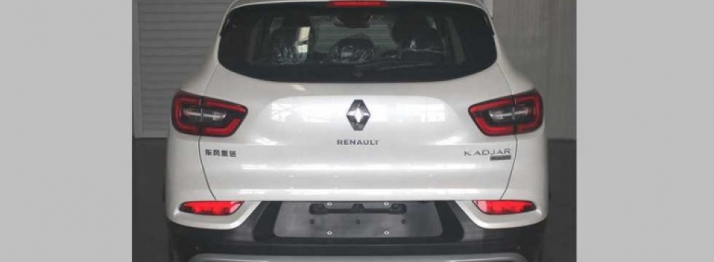 Рестайлинговый Renault Kadjar рассекретили до премьеры