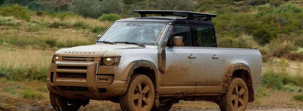 Новый Land Rover Defender станет пикапом