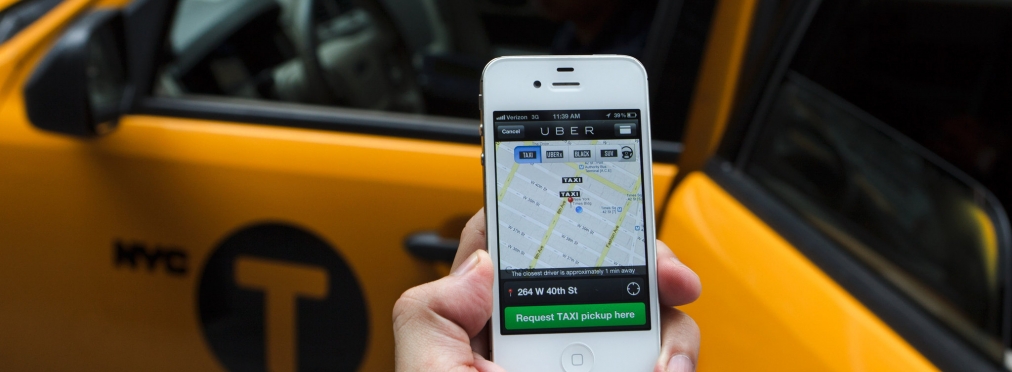 Протесты против сервиса такси Uber начались и в Украине