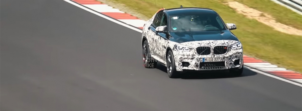 Спортивный вариант BMW X4 показали на видео