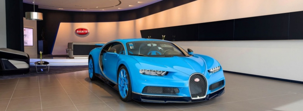 В Дубае открылся торговый центр Bugatti