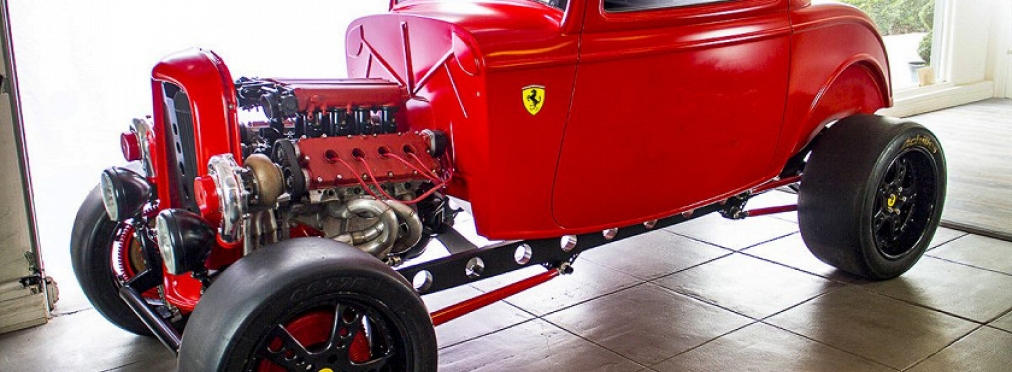 Удивительный Ford с мотором от Ferrari выставили на продажу