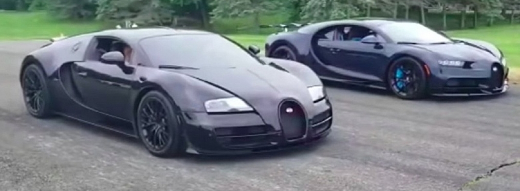 Историческая гонка между двумя Bugatti
