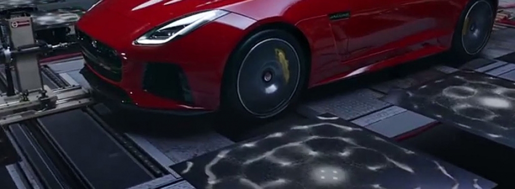 Jaguar визуально показал звук 575-сильного купе F-Type