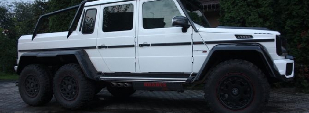Самый дорогой 6-колесный «Гелик» замечен в Украине